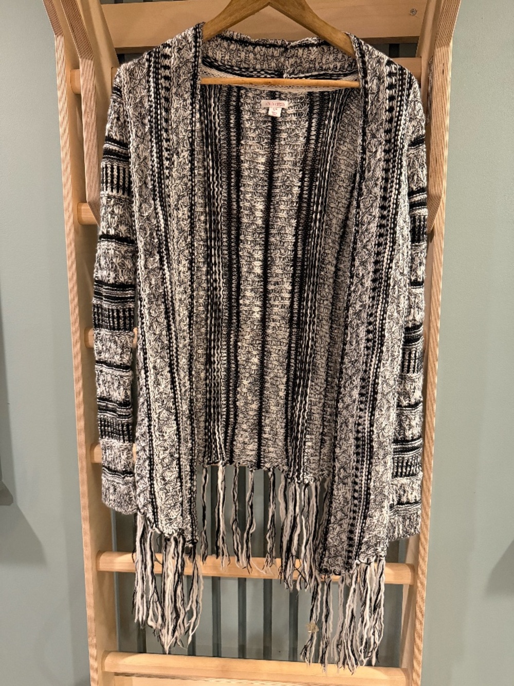 Mossimo Supply Co. Long Hooded Cardigan Duster – Size S/P